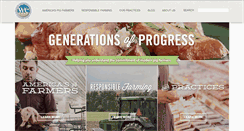 Desktop Screenshot of porkcares.org
